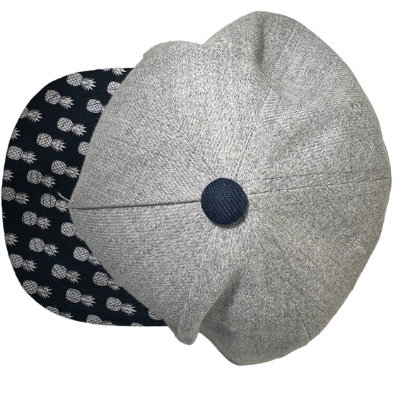 Disney- Men's Navy/Grey- Stich- Embroidered Flat bill Snapback Cap- OS - Picture 5 of 12